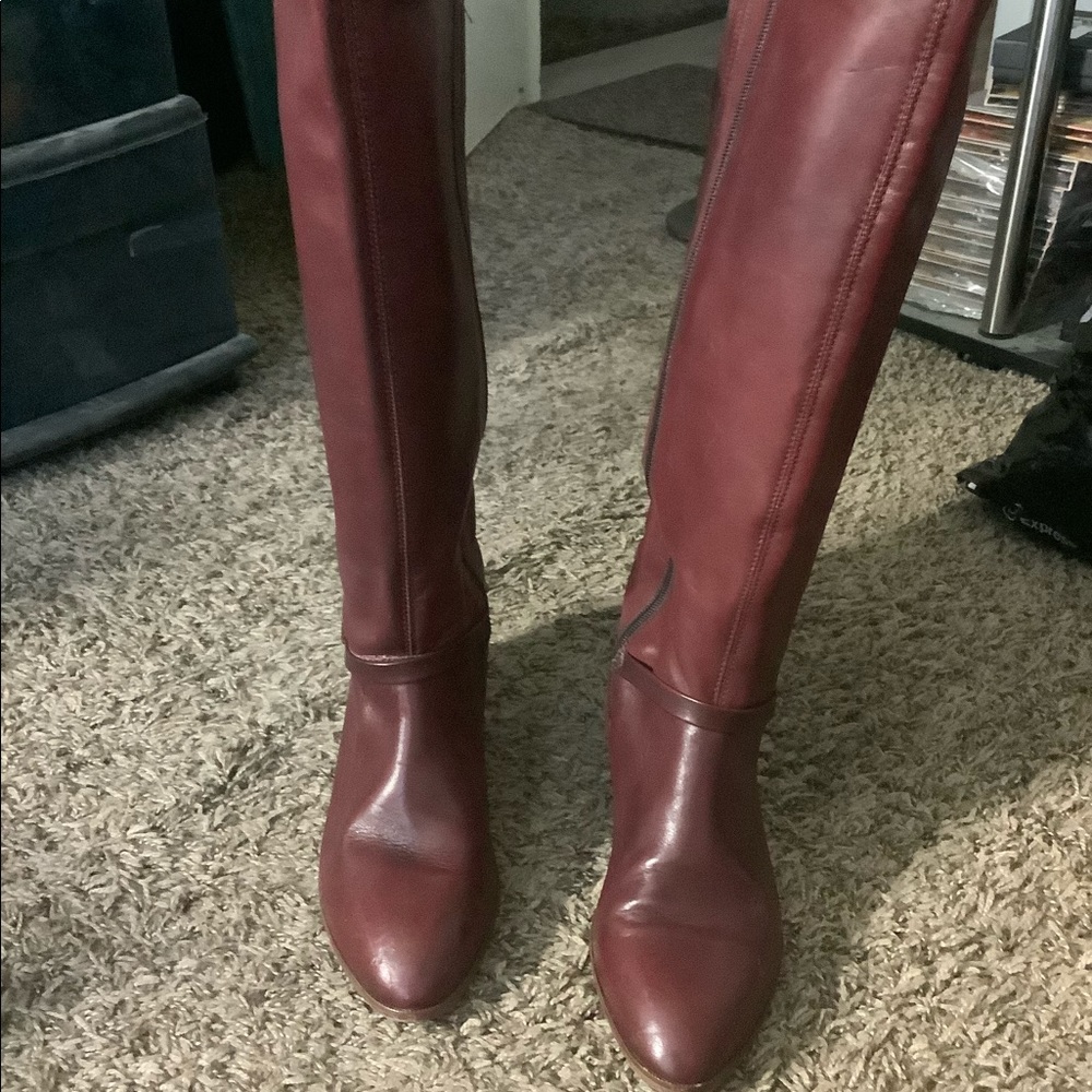 Vintage knee-high riding boots
